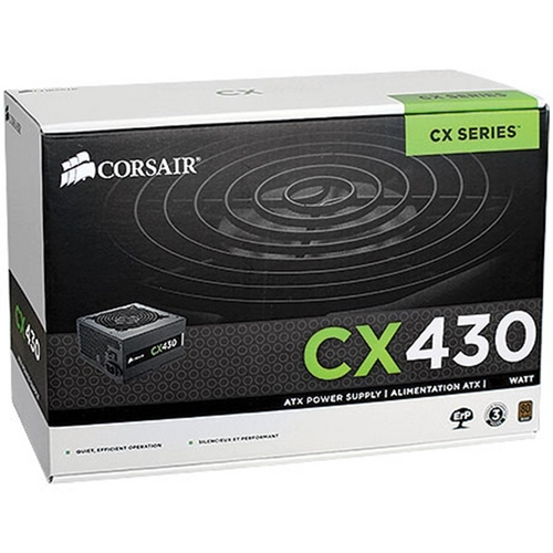 Fonte Atx Cx430 Corsair 12v V2.3 430w Real 80 Plus Bronze