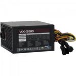 Fonte Atx S/cabo 350w Vx-350 Preto Aerocool