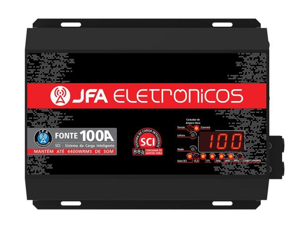 Fonte Carregador de Bateria JFA 100A SCI