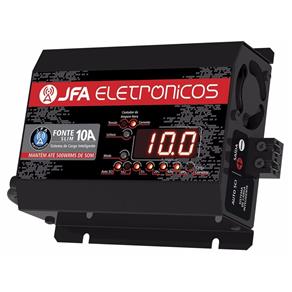 Fonte Carregador de Bateria JFA 10A SCI com Display