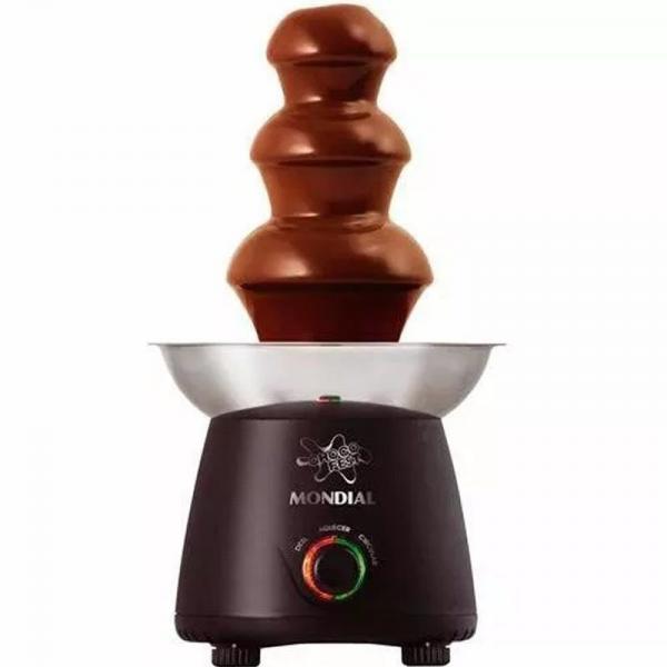 Fonte Cascata de Chocolate Fondue Mondial Chocofest Elétrica
