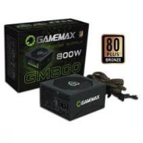 Fonte de Alimentação Gamemax 800W GM800 80 Plus Box com PFC
