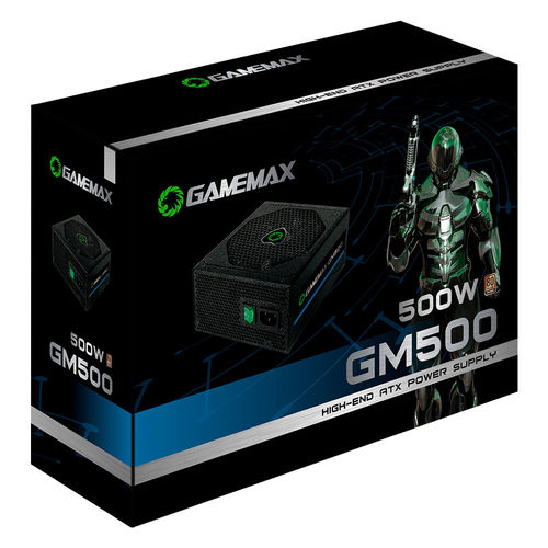 Fonte Gamemax Gm500 500w 80 Plus Bronze