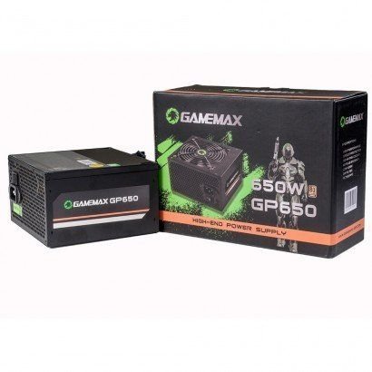 Fonte Gamemax Gp650 650W, 80 Plus Bronze