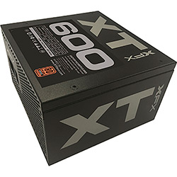 Fonte Gamer 600w XFX Xt Bronze Full Wired 80+bronze P1-600b-xtfr