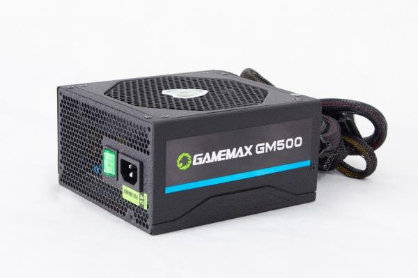 Fonte Gamer Gamemax GM500 500W Box 80 Plus Bronze Pfc Ativo Box