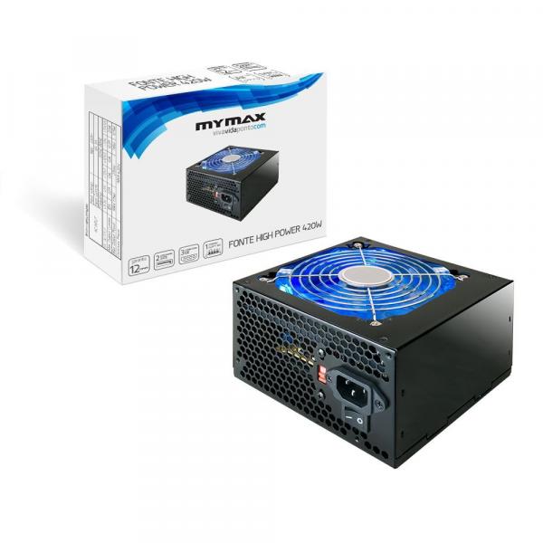 Fonte PC ATX 420W Mymax High Power MPSU/FP420W