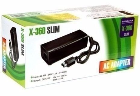 Fonte Xbox 360 Slim 120W Bivolt Automatico 110V e 220V