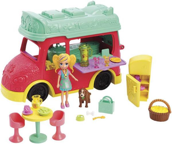 Food Truck 2 em 1 da Polly Pocket - Mattel GDM20