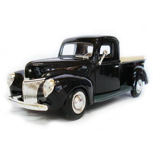 Tudo sobre 'Ford Pickup 1940 1:24 Motormax Preto'