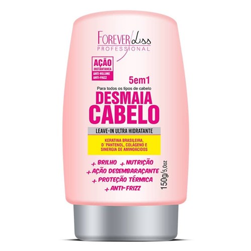 Forever Liss - Desmaia Cabelo Leave-In 5 em 1 - 150 G