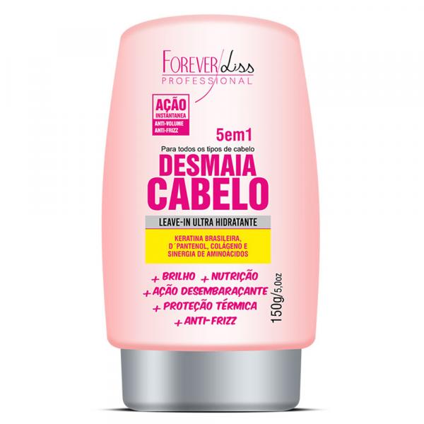 Forever Liss Desmaia Cabelo Leave-in 5 em 1 - 150g - Forever Liss Professional