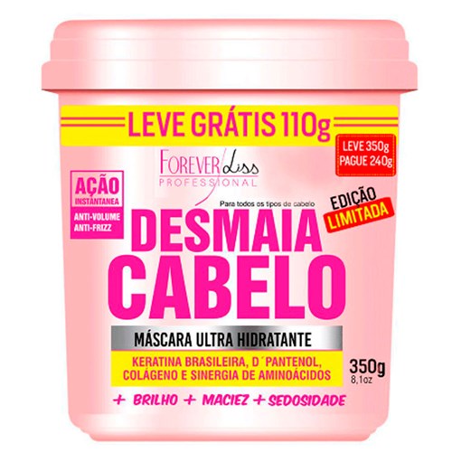 Forever Liss Desmaia Cabelo - Máscara Ultra Hidratante 350G