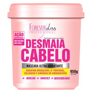 Forever Liss Desmaia Cabelo - Máscara Ultra Hidratante 950g