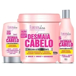 Forever Liss Desmaia Cabelo Shampoo + Leave-in + Máscara 950g