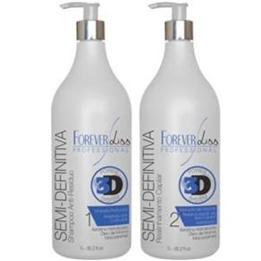 Forever Liss Escova Semi Definitiva Power 3D System Kit 2x1litro