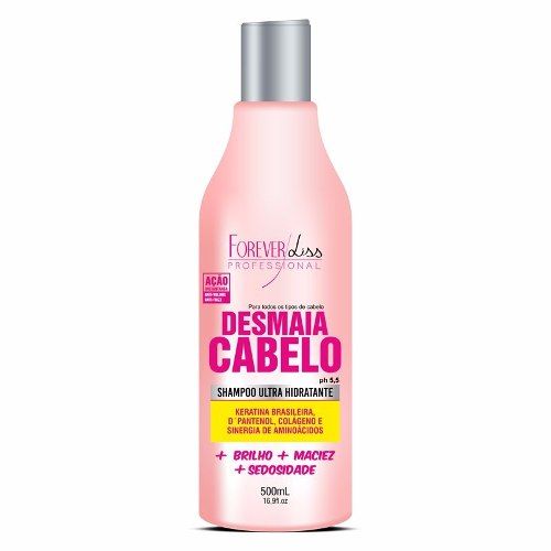 Forever Liss Kit Desmaia Cabelo 950g+ Shampoo+ Leavein+ Serum 60g