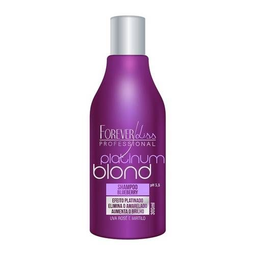 Forever Liss Platinum Blond Shampoo Matizador - 300ml