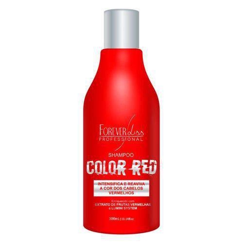 Forever Liss Shampoo Color Red 300ml- Fab Forever Liss Cosméticos