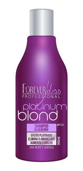 Forever Liss Shampoo Matizador Platinum Blond 300ml