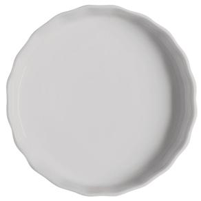 Forma Canelada Brinox Durable White 0302/023 em Porcelana - 12 Cm