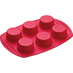 Forma para Cupcakes Redondo em Silicone - Mart