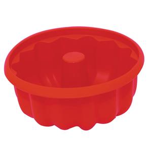 Forma para Pudim Mimo Style em Silicone – 1,5 L - Vermelho