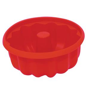 Forma para Pudim Mimo Style em Silicone – 1 L - Vermelho