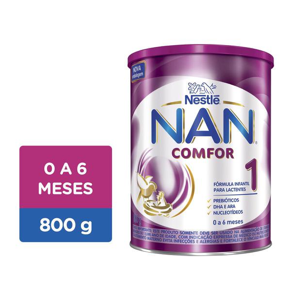Fórmula Infantil NAN COMFOR 1 Lata 800g - Nestlé
