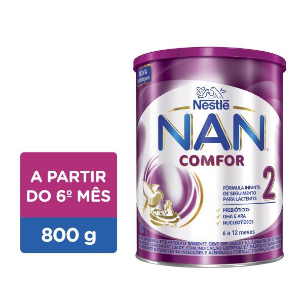Fórmula Infantil NAN COMFOR 2 Lata 800g - Nestlé
