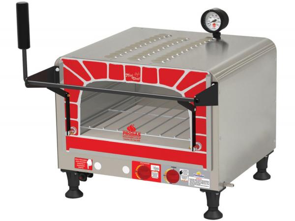 Tudo sobre 'Forno a Gás Industrial Progás Mini Chef PRP 400 - 40L Inox Grill'