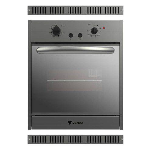 Forno de Embutir a Gás Venax Cristallo 50 Litros Glp Inox 220v