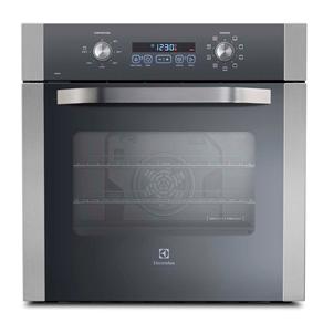 Forno de Embutir Electrolux OE8DX Blue Touch e Push And Pull Inox - 80L - 220V
