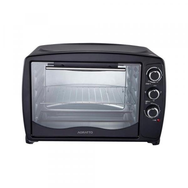 Forno Elétrico 1500W Preto 44 Litros 127V - Agratto