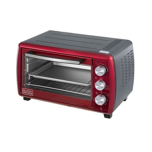 Tudo sobre 'Forno Elétrico 21L Vermelho Perfect Roast FT21V Black+Decker'