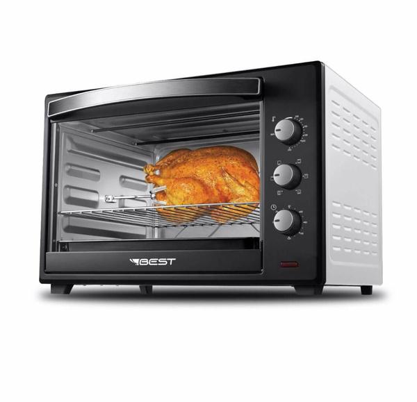 Forno Eletrico 60 Litros Plus Preto/Branco 220v Best