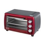 Forno Elétrico Black Decker Vermelho 21L FT21V-B2 1500W 220V