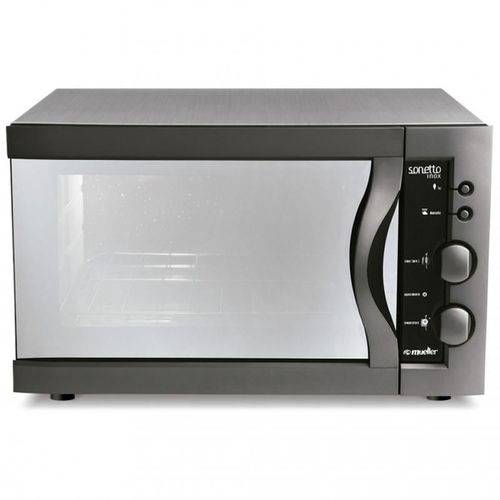 Forno Elétrico de Bancada Sonetto Inox Mueller 220V