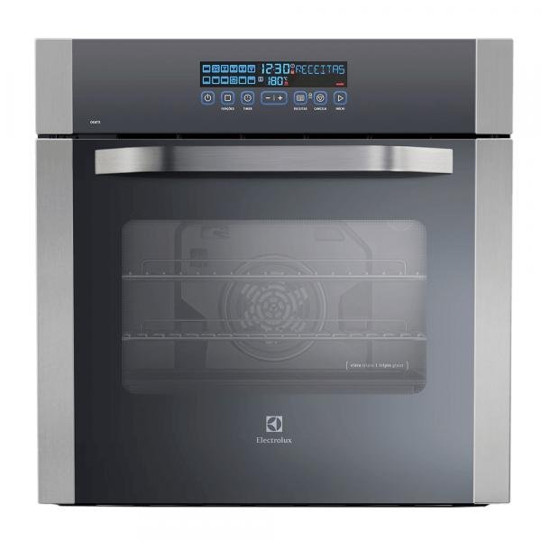 Forno Elétrico de Embutir 80L Inox Electrolux (OE8TX)