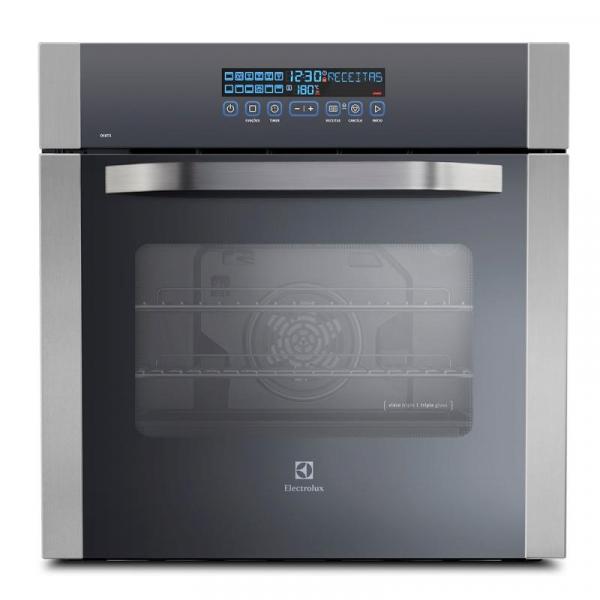 Forno Elétrico de Embutir Electrolux Touch Inox 80L 220V OE8TX