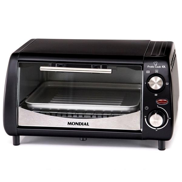 Forno Elétrico Pratic Cook 10L Preto - Mondial - 220