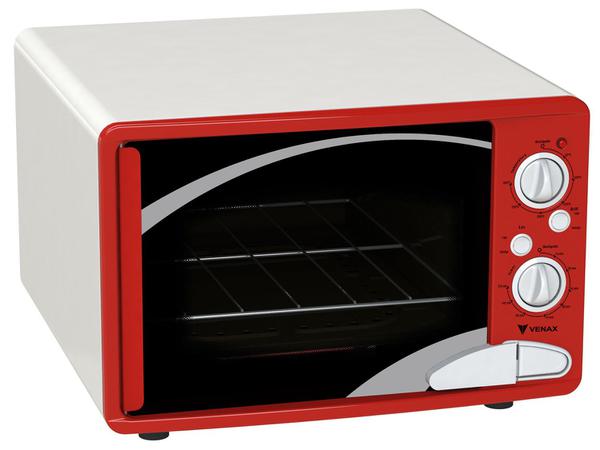 Forno Elétrico Venax Classic Vintage 45L Grill - Timer