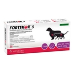 Fortekor 5 - Tratamento Novartis Cães E Gatos 28 Comprimidos