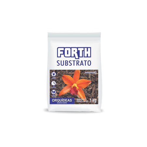 Forth Substrato Orquideas Madeiras Nobres 1Kg