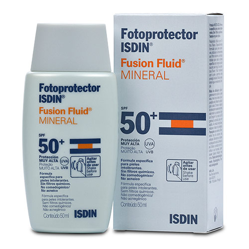 Tudo sobre 'Fotoprotector Fusion Fluid Mineral ISDIN FPS 50 - 50ml'
