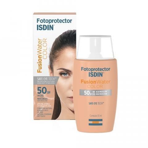 Fotoprotector Fusion Water Color FPS 50 Isdin 50ml