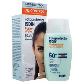 Fotoprotetor Isdin Fusion Water OC Oil Control Facial FPS 50 50mL