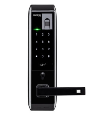 FR 330 Fechadura Digital de Embutir com Biometria Intelbras