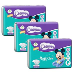 Fralda Cremer Disney Baby Magic Care com 132 Unidades – Tamanho P
