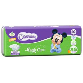 Fralda Cremer Disney Baby Magic Care com 28 Unidades – Tamanho XG
